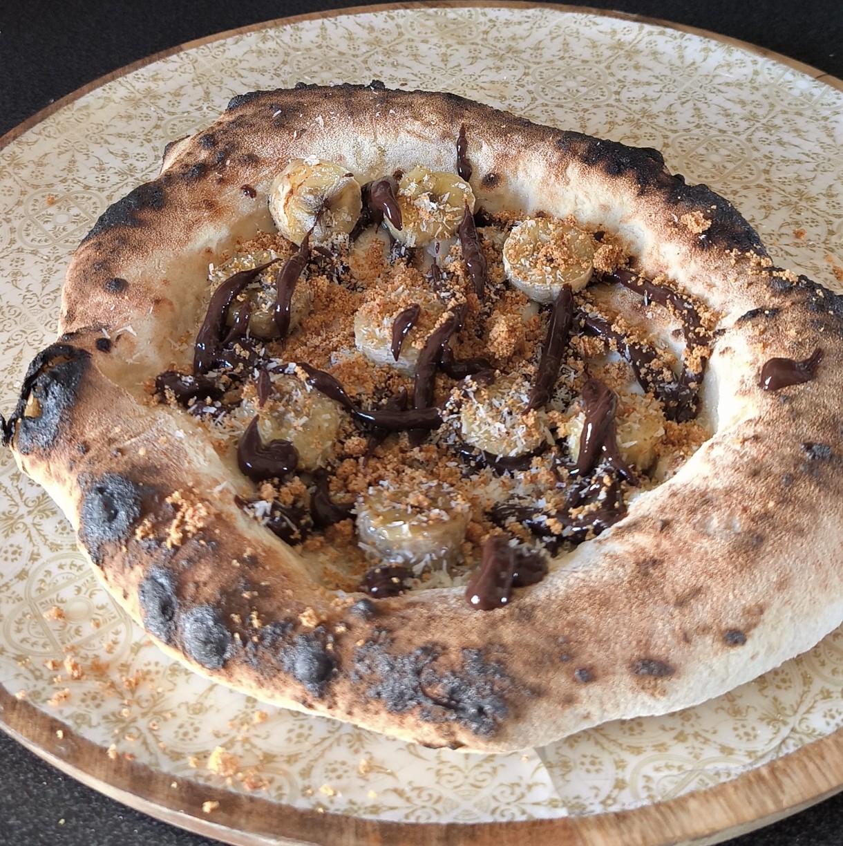 Pizza Chocolat Banane