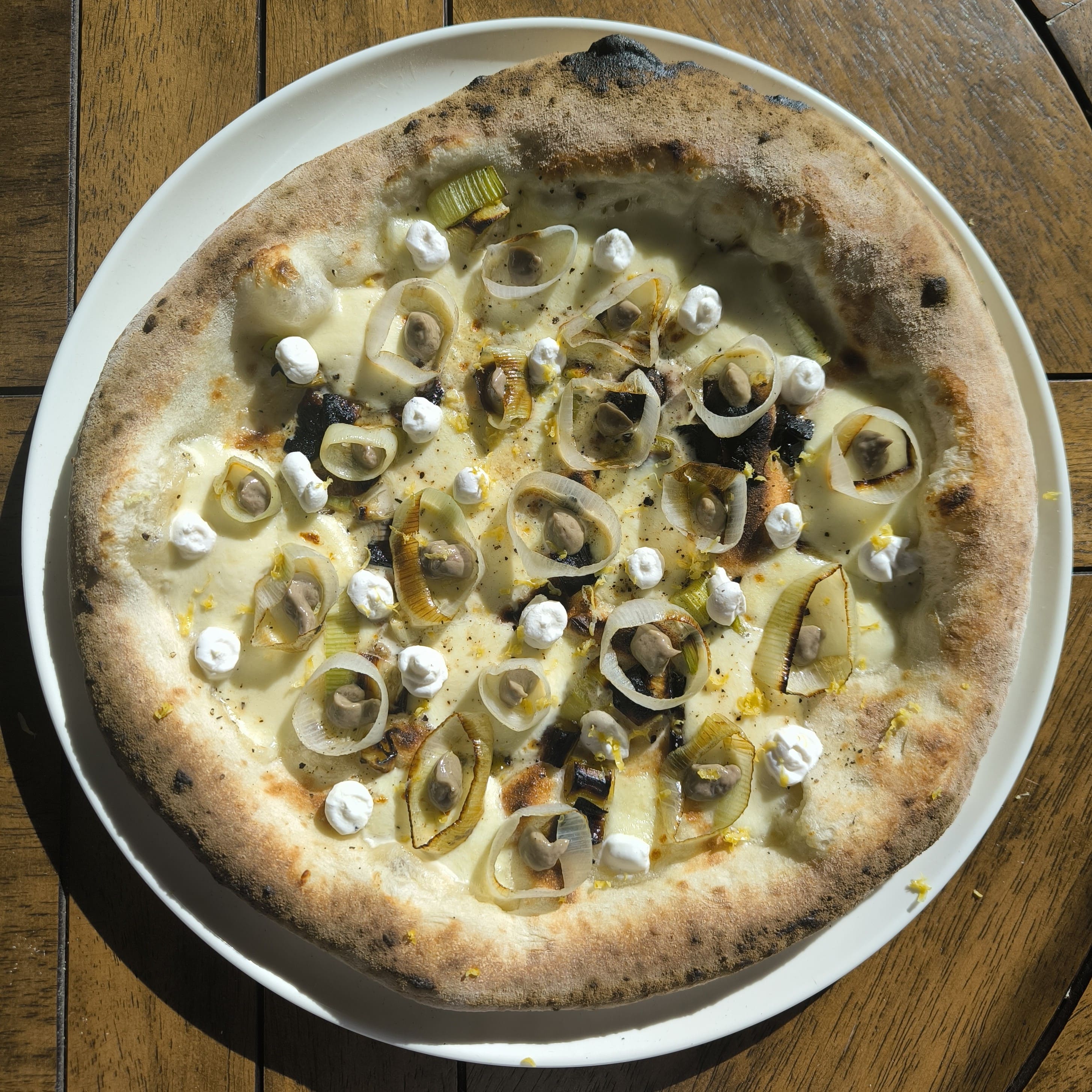 La Poirette - Poireau, Ricotta & Anchois