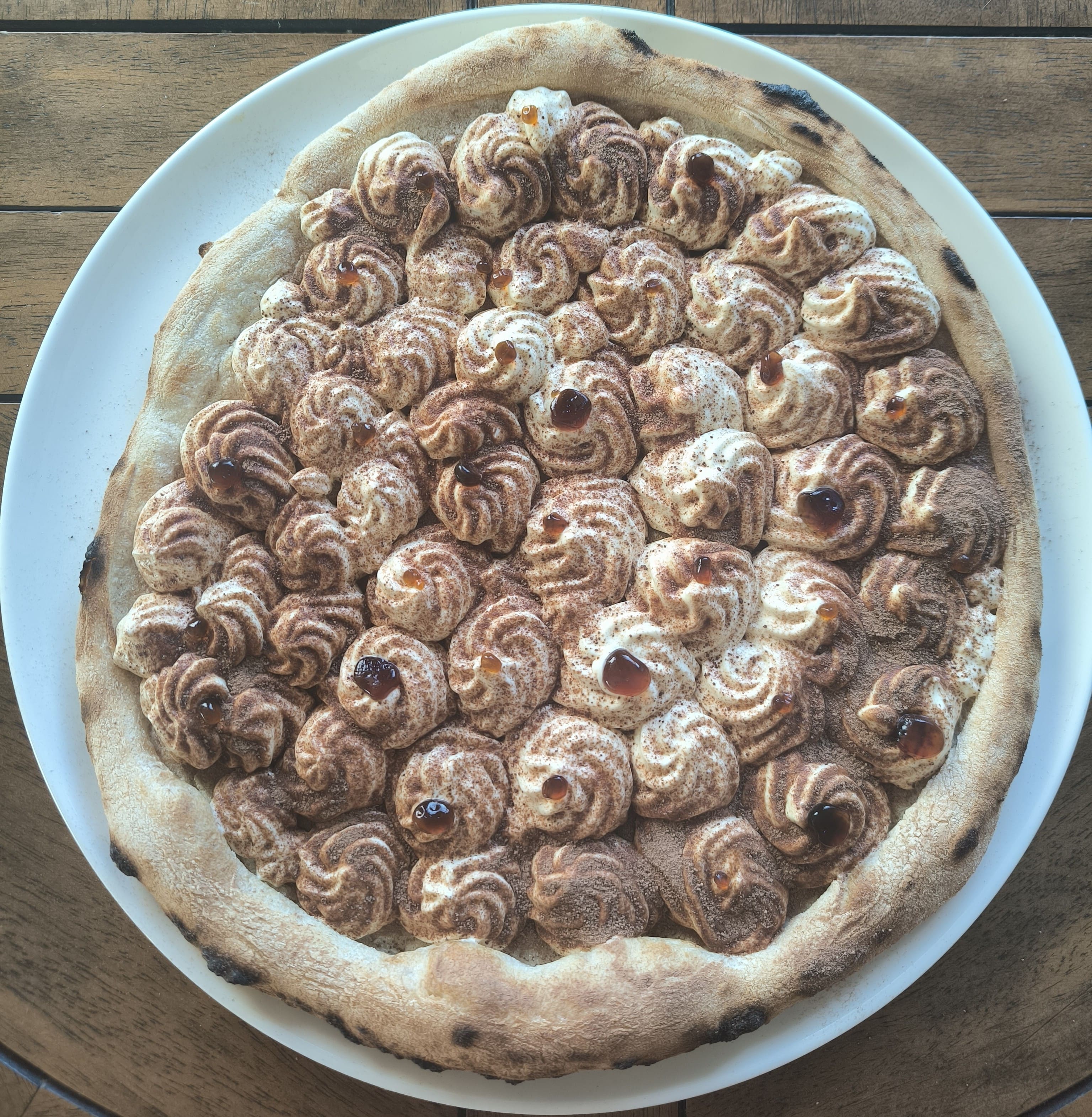 La Tiramisu - Mascarpone, Café & Cacao - Pizza four Ooni