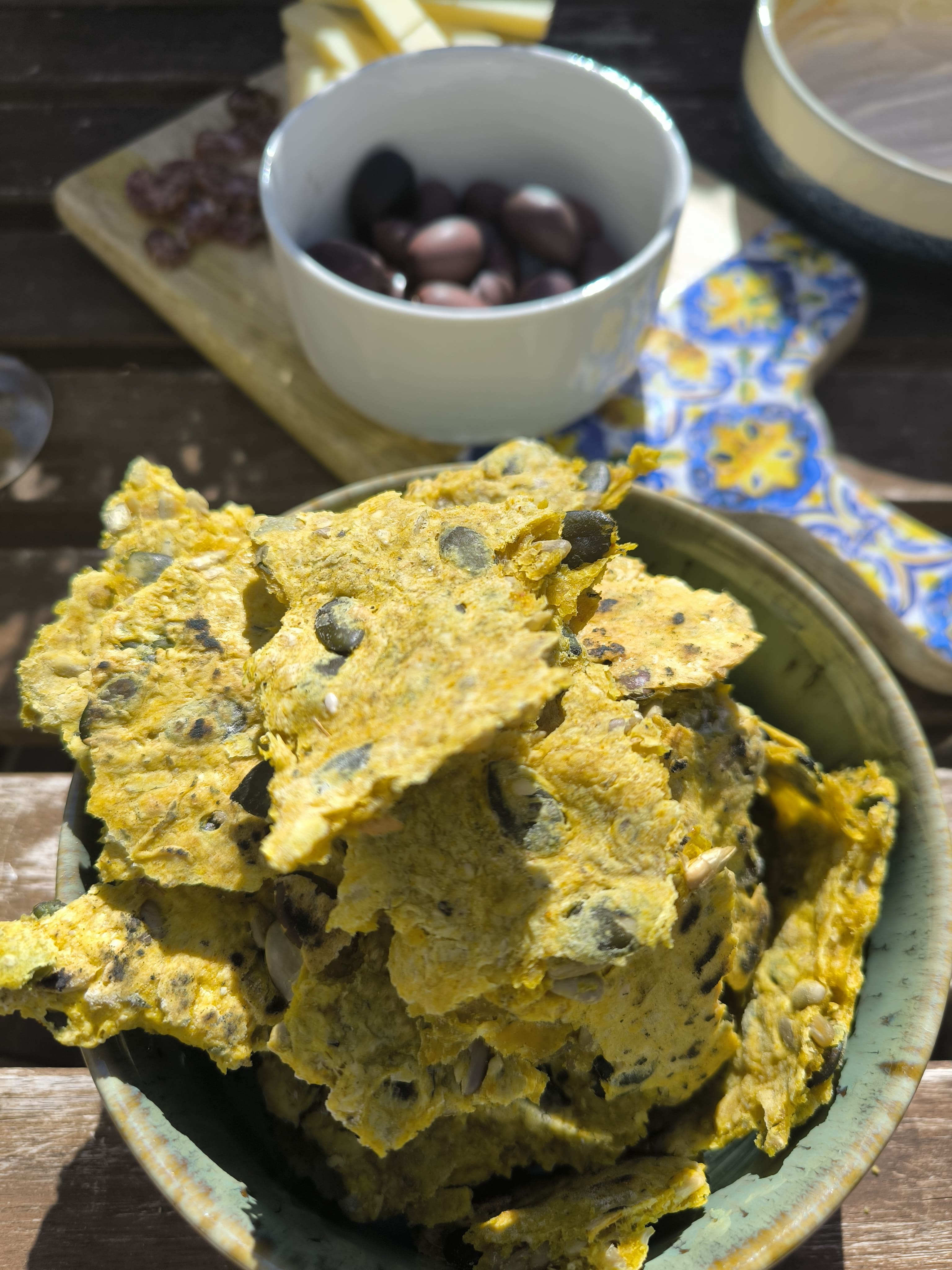 Crackers aux Graines - Recette four Ooni