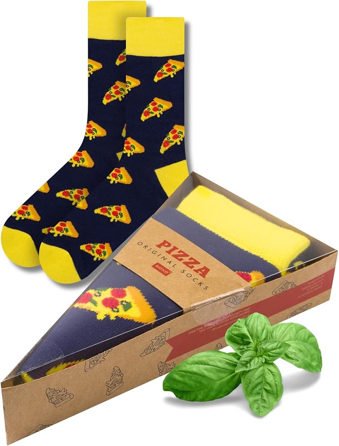 Chaussettes pizza